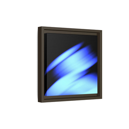 Orbital Drift - Framed Canvas