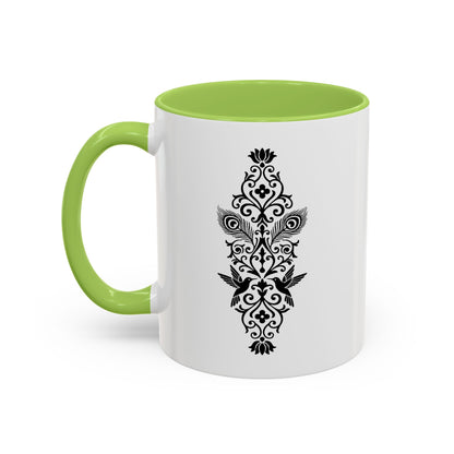 Hummingbird Soulmates - Color Accent Mug