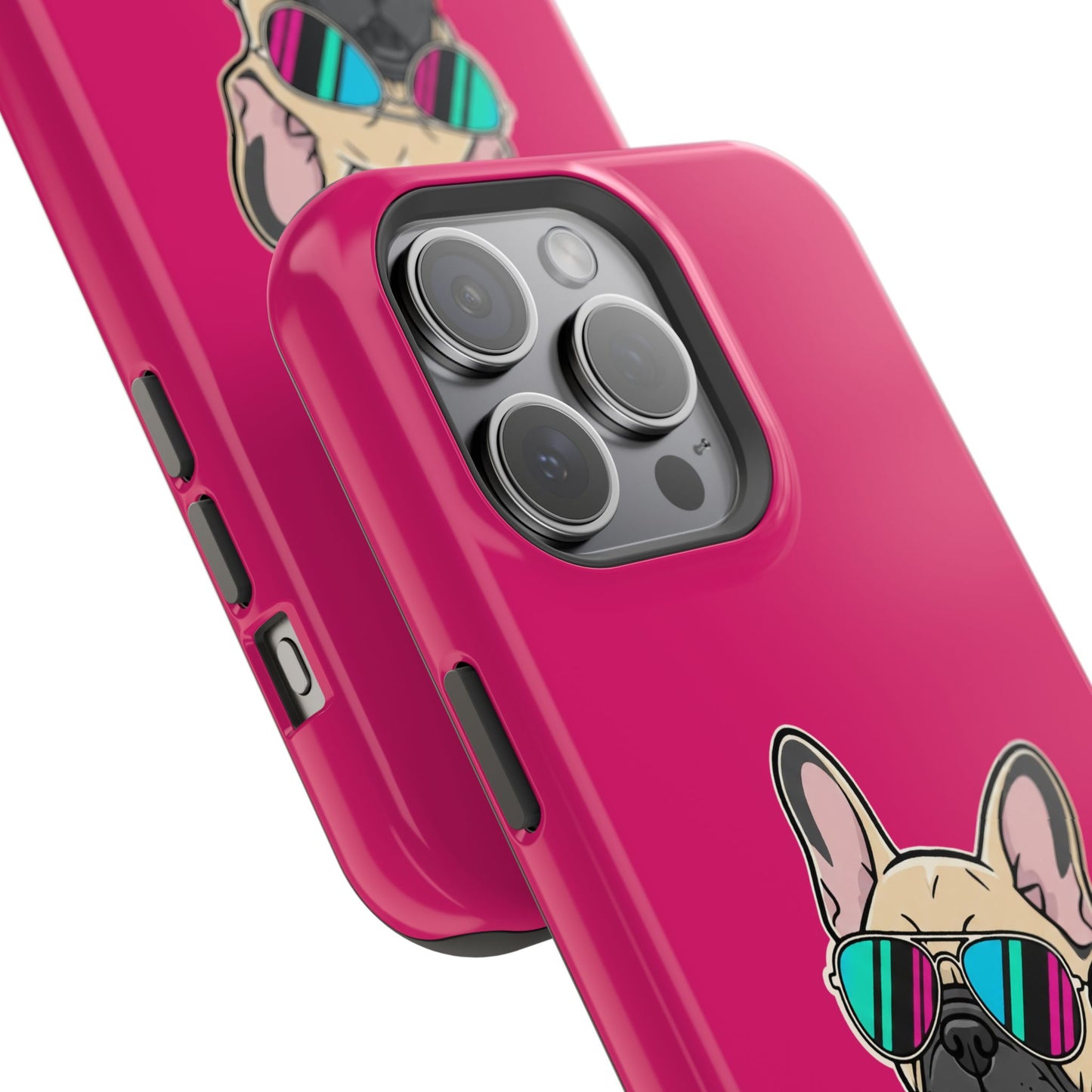 French Bulldog with Sunglasses - Magnetic Phone Case