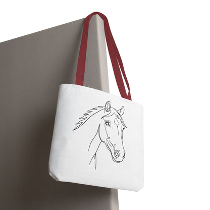 Horse Portrait Sketch - Tote Bag