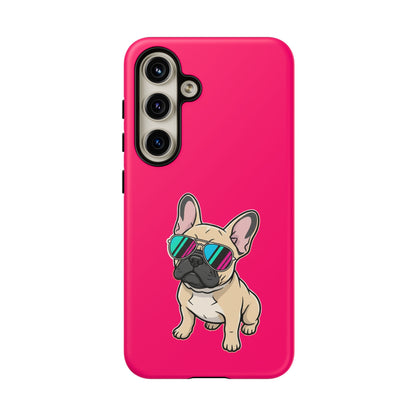 French Bulldog with Sunglasses - Phone Case