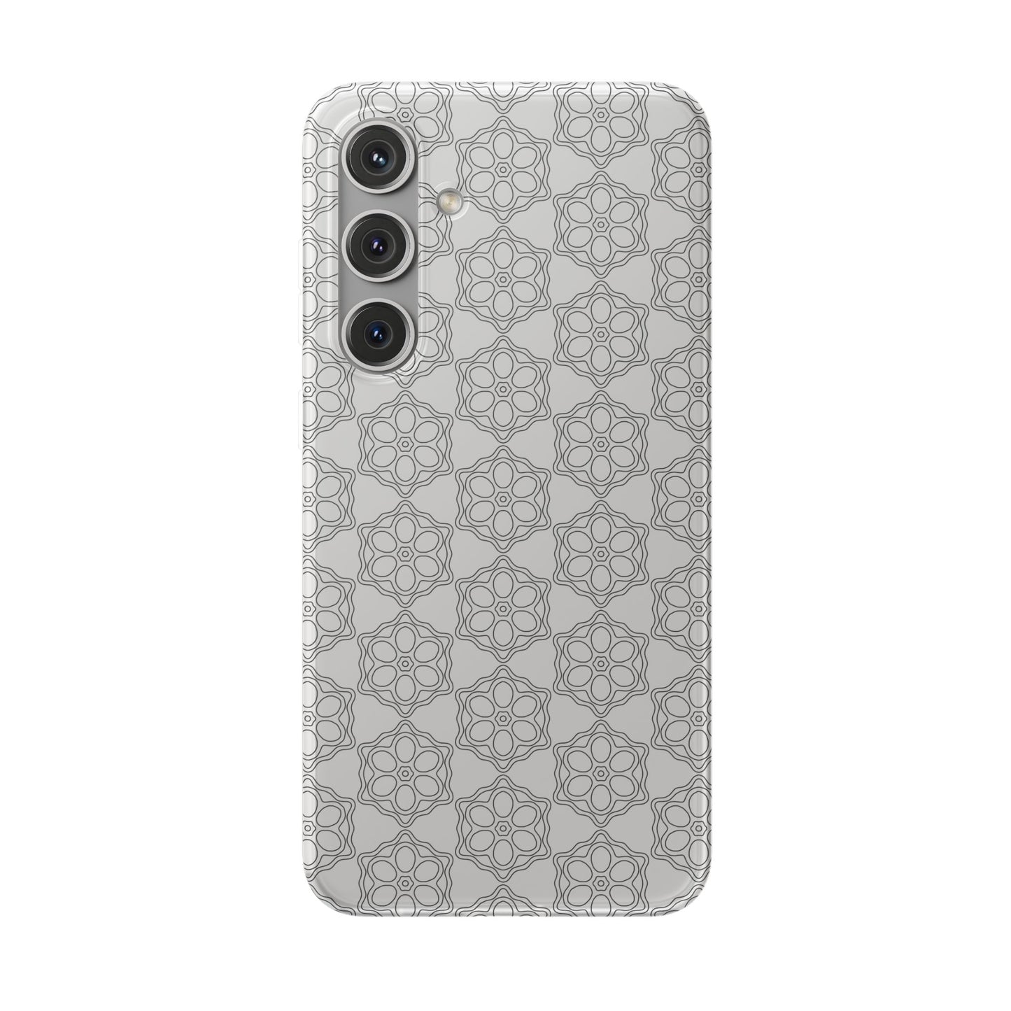 Elegant Geometric Phone Case, Stylish Flexi Case for Everyday Use, Slim Fit, Gift Idea, Trendy Accessory, Minimalist Design