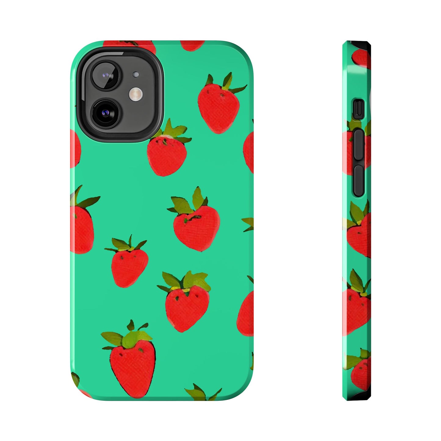 Strawberry Pattern - Phone Case