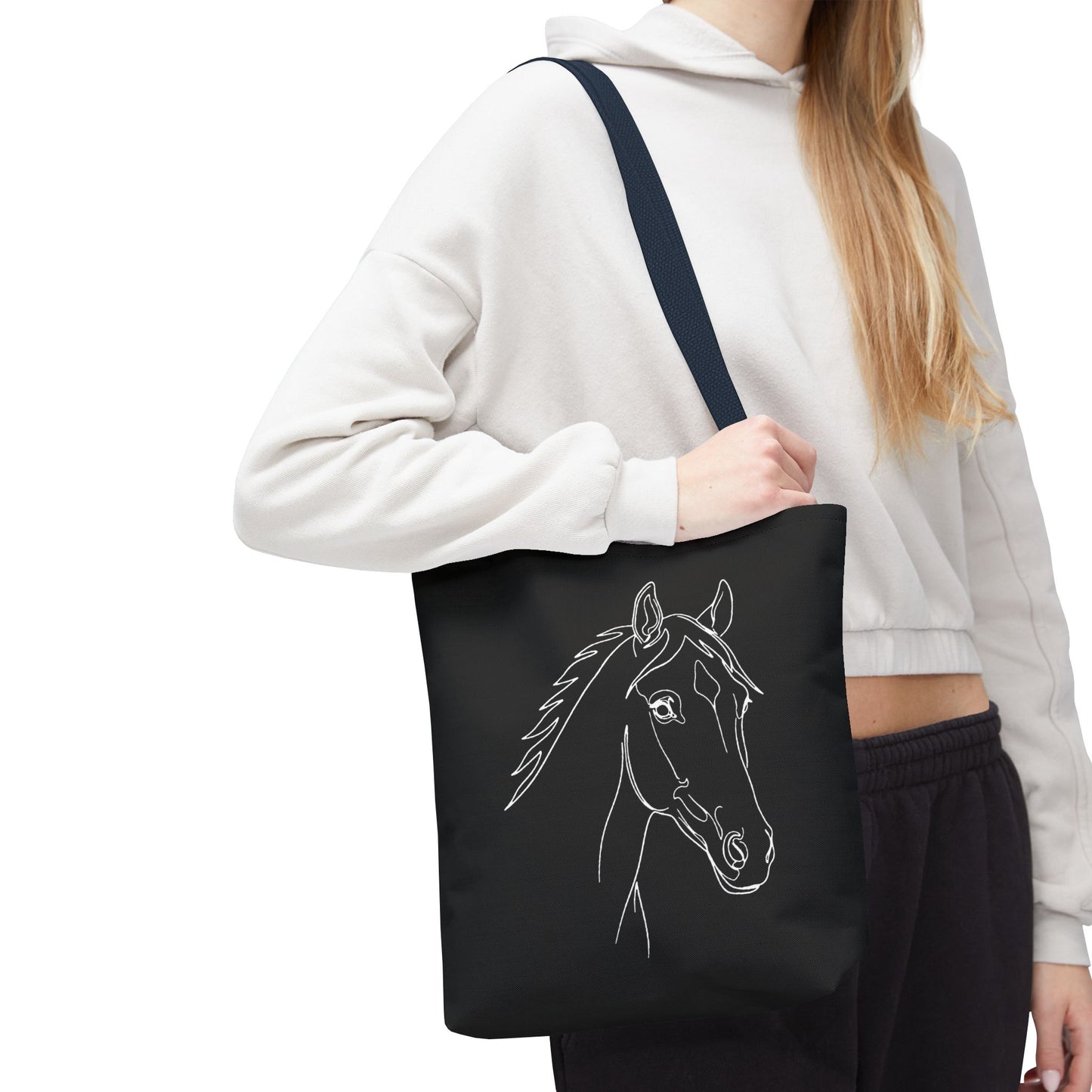 Horse Portrait Sketch - Tote Bag