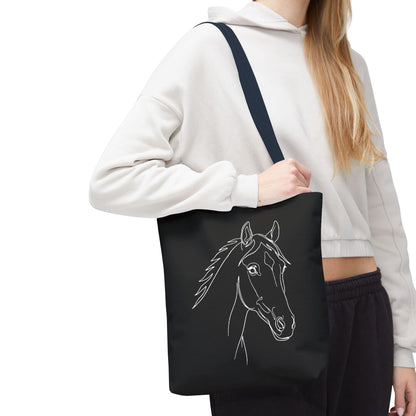 Horse Portrait Sketch - Tote Bag