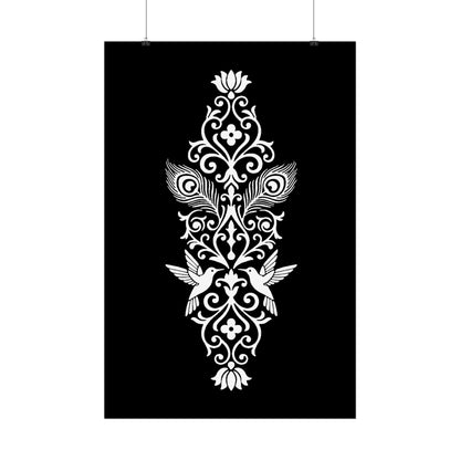 Hummingbird Soulmates - Rolled Poster