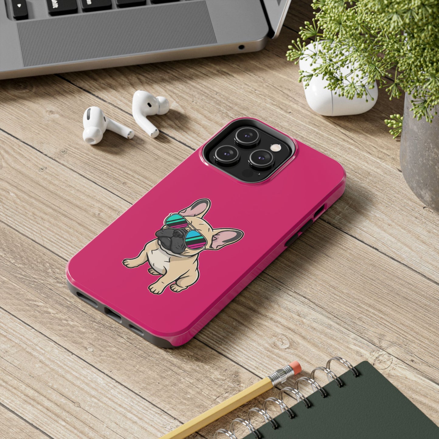 French Bulldog with Sunglasses - Phone Case