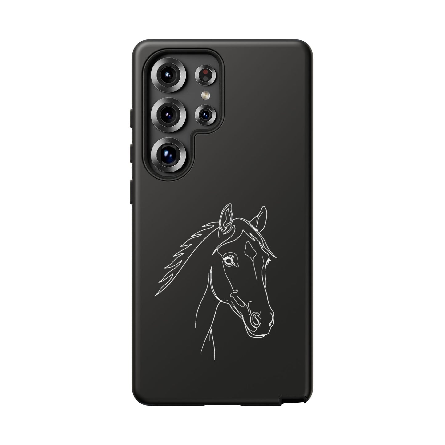 Horse Portrait Sketch - Tough Phone Case