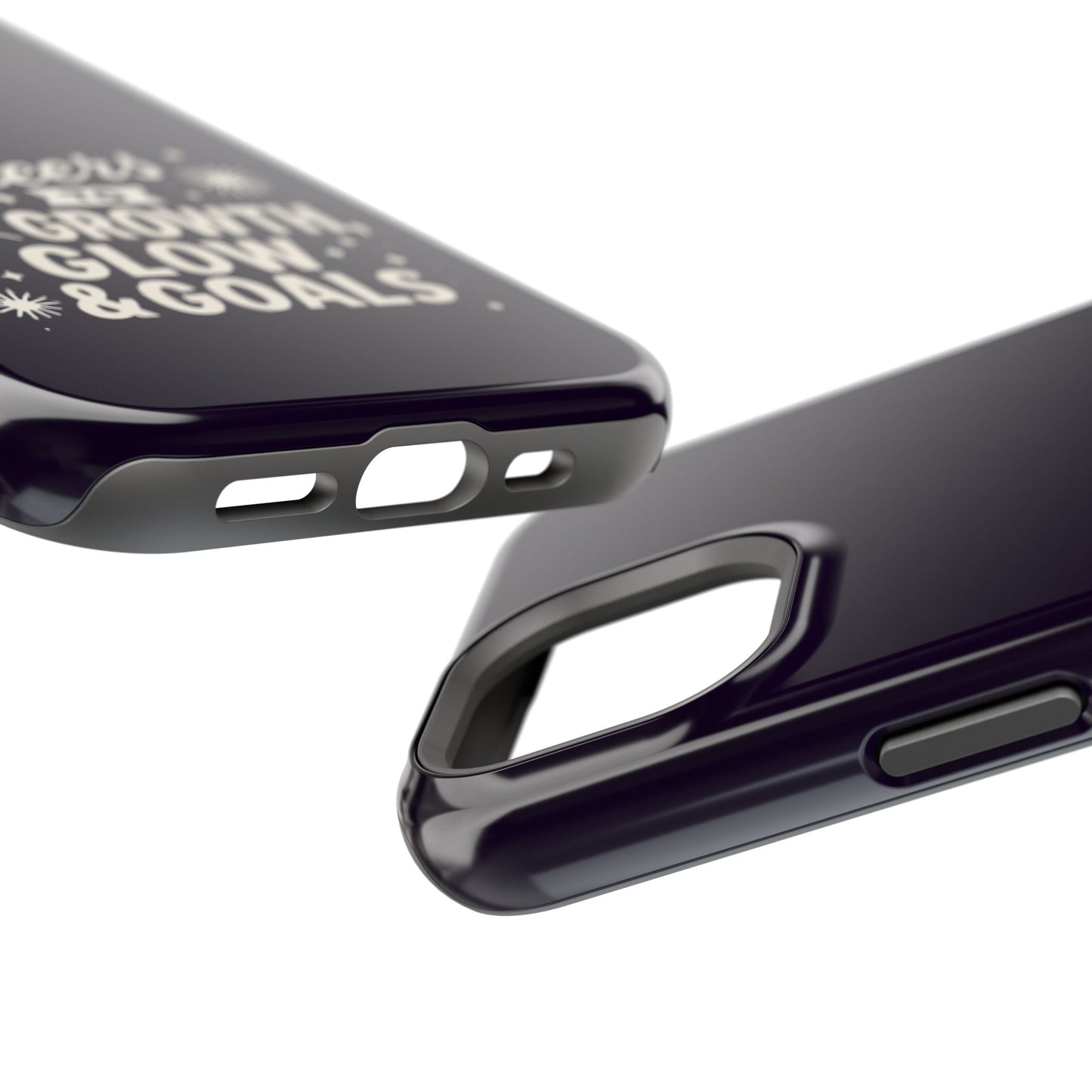 Cheers to Growth, Glow & Goals - Magnetic Phone Case