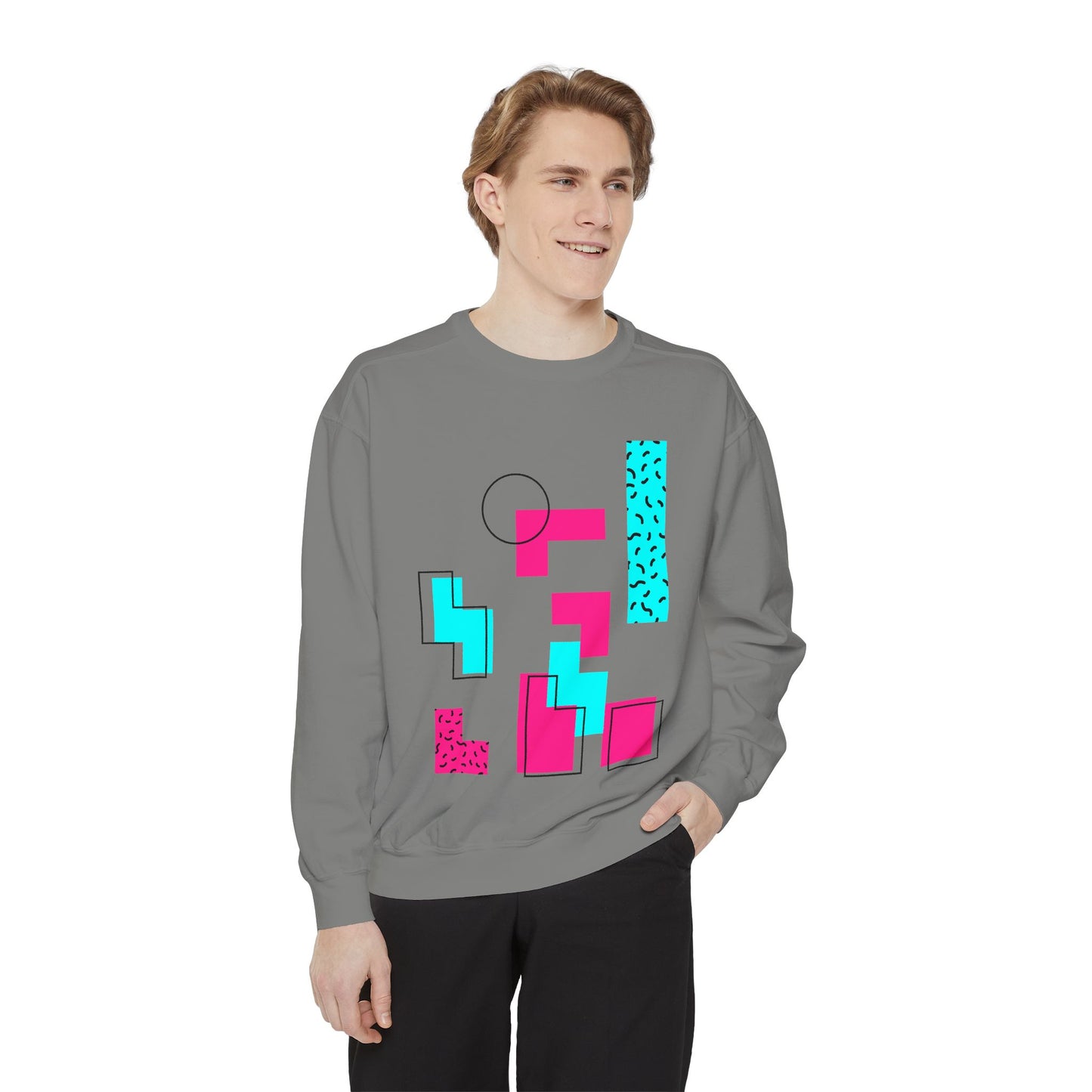 Retro Geometric Vibes - Sweatshirt