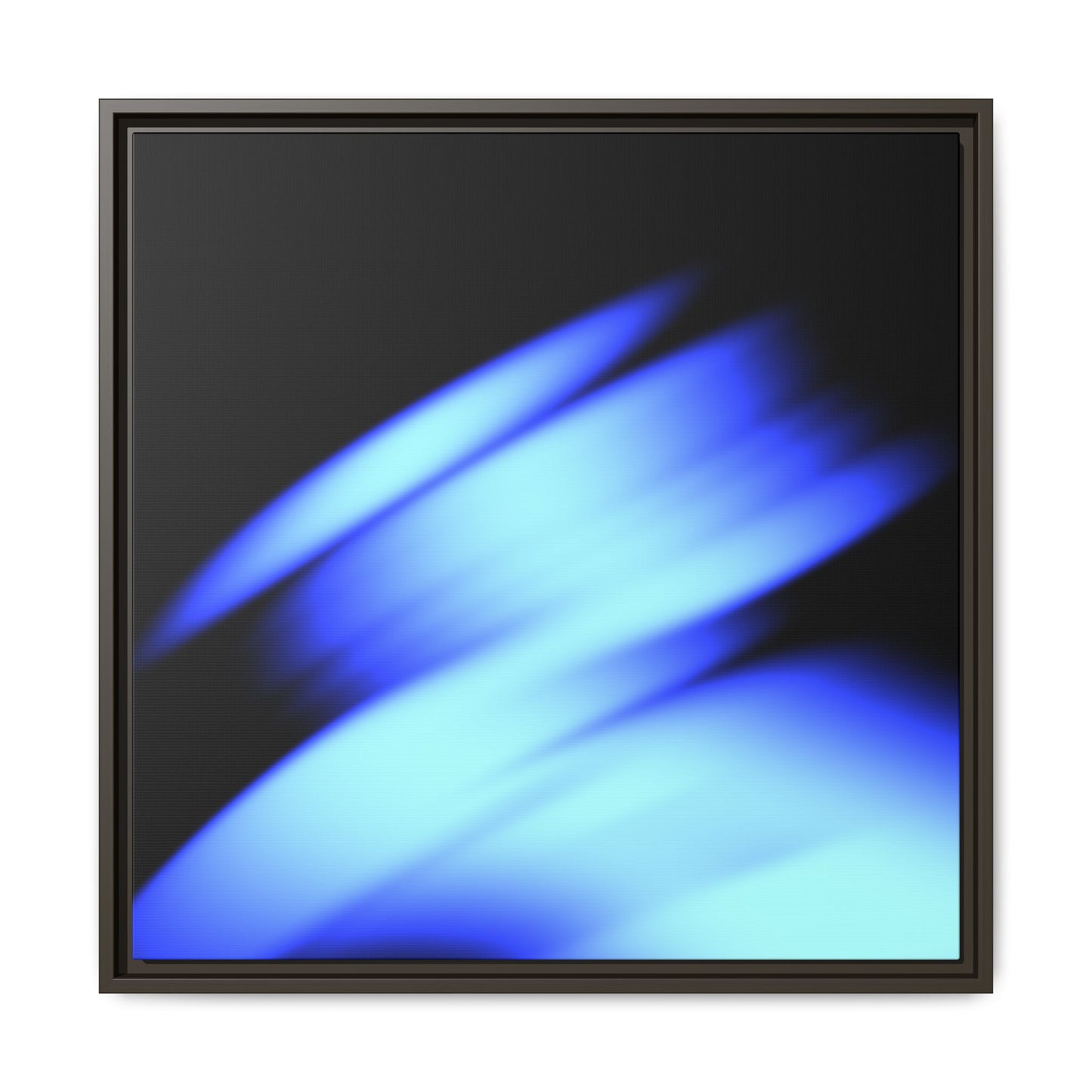 Orbital Drift - Framed Canvas