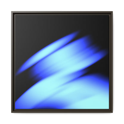Orbital Drift - Framed Canvas