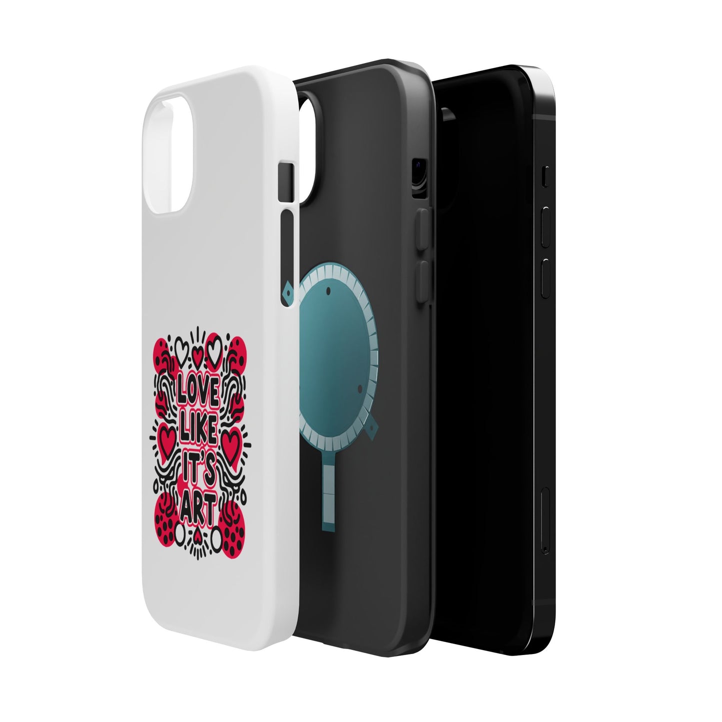 Love Like It's Art - Magnetic Phone Case