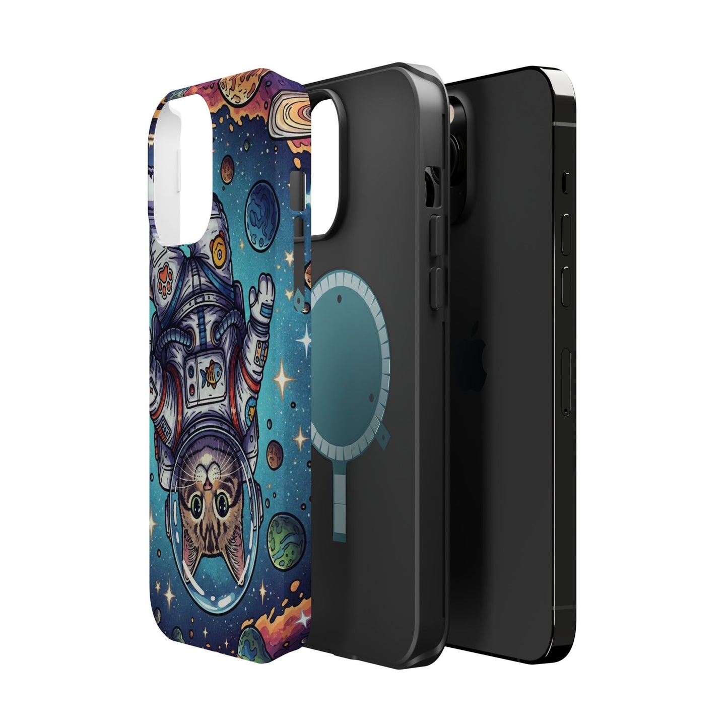 Astronaut Cat - Magnetic Phone Case