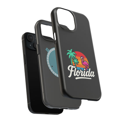 Florida Sunset Palm - Magnetic Phone Case