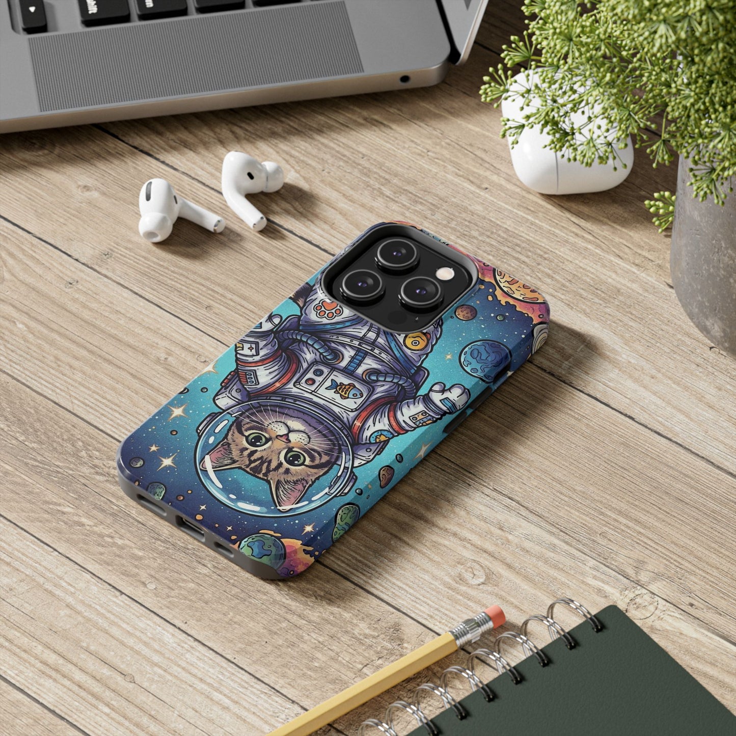 Astronaut Cat - Phone Case