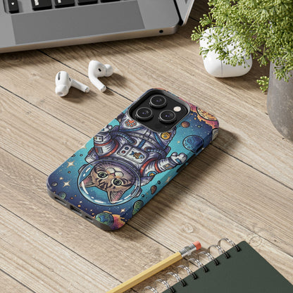 Astronaut Cat - Phone Case