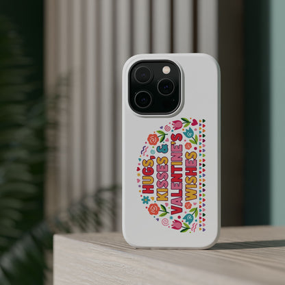 Hugs, Kisses & Valentine’s Wishes - Magnetic Phone Case