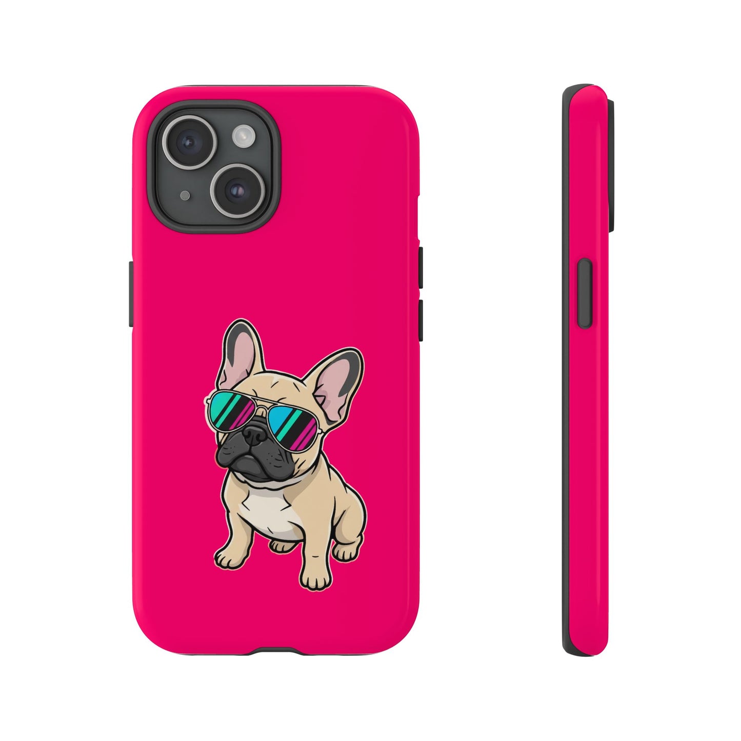 French Bulldog with Sunglasses - Phone Case