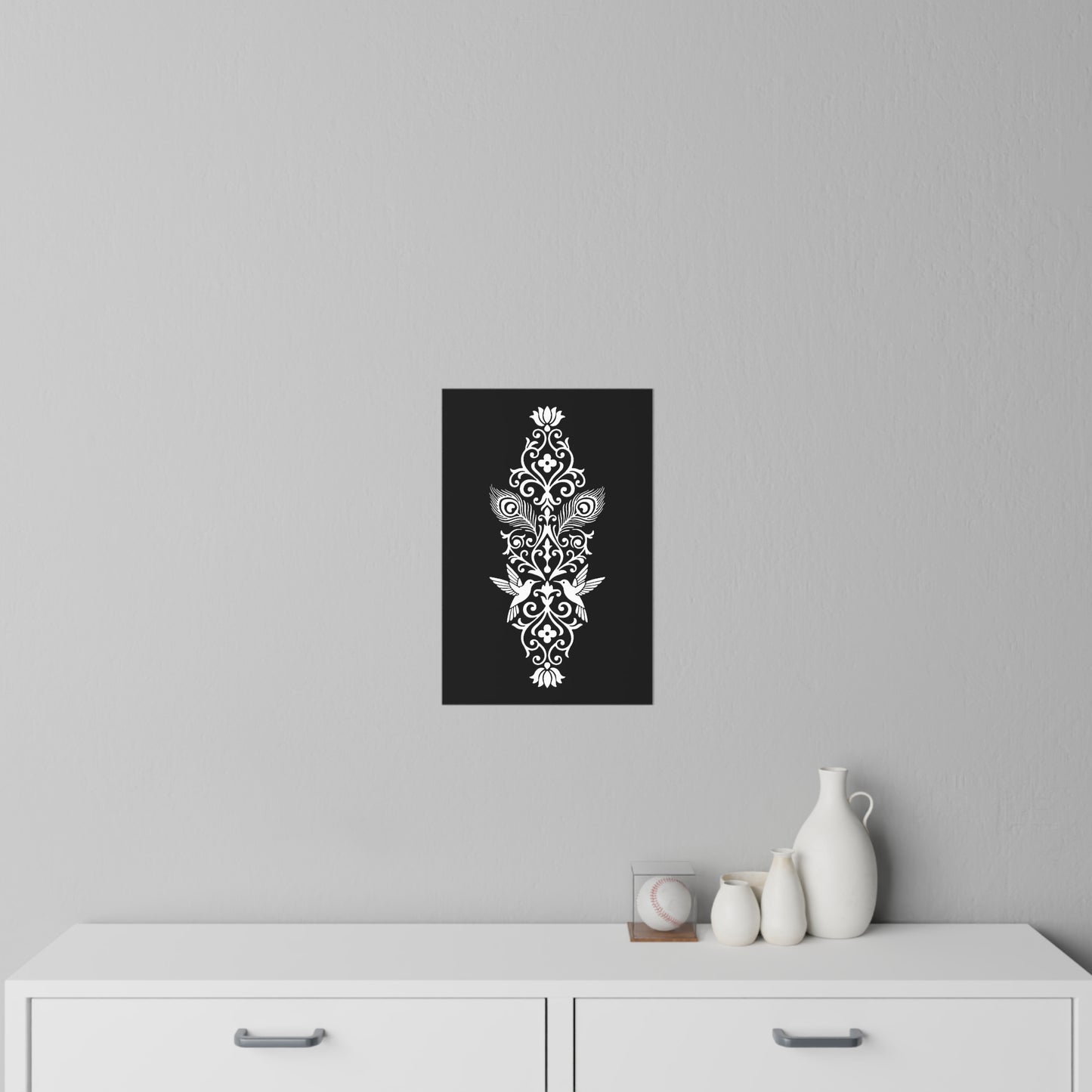 Hummingbird  Soulmates - Wall Decal