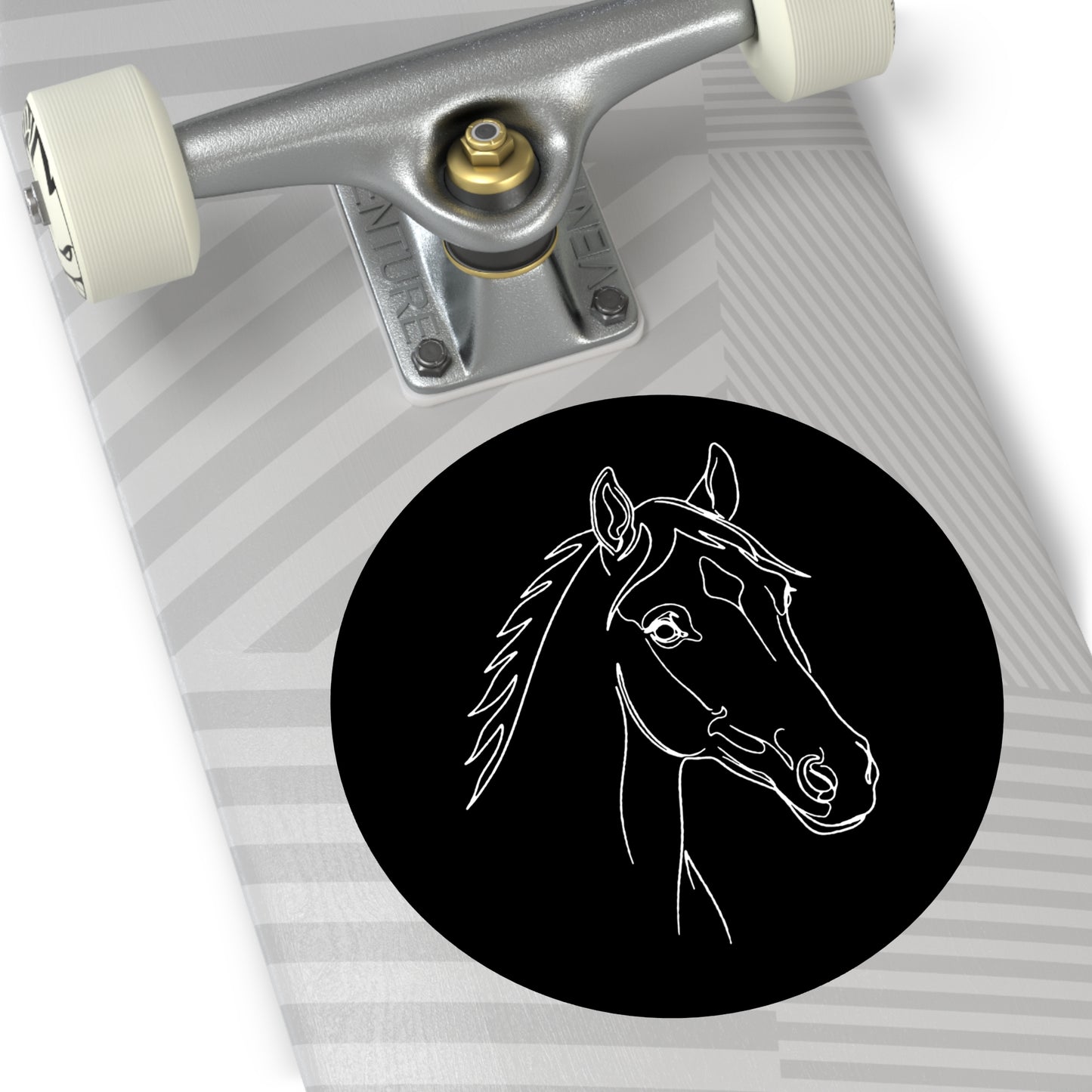 Horse Portrait Sketch - Sticker