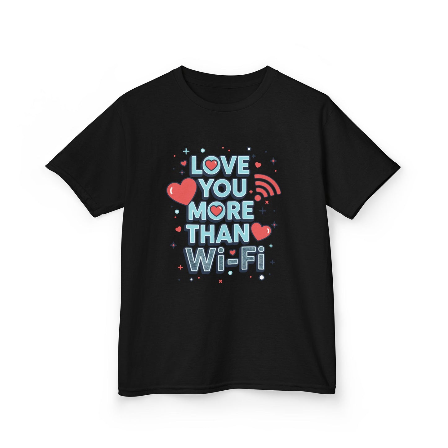 Love You More Than Wi‑Fi - Kids Tee