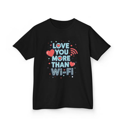 Love You More Than Wi‑Fi - Kids Tee