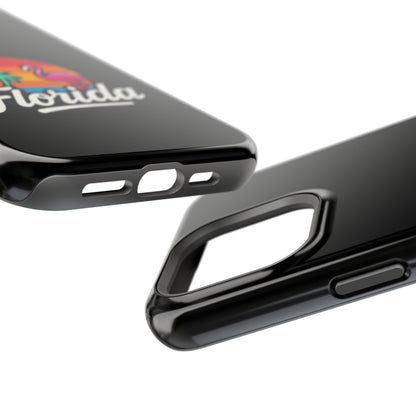 Florida Sunset Palm - Magnetic Phone Case