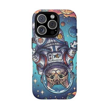 Astronaut Cat - Tough Phone Case