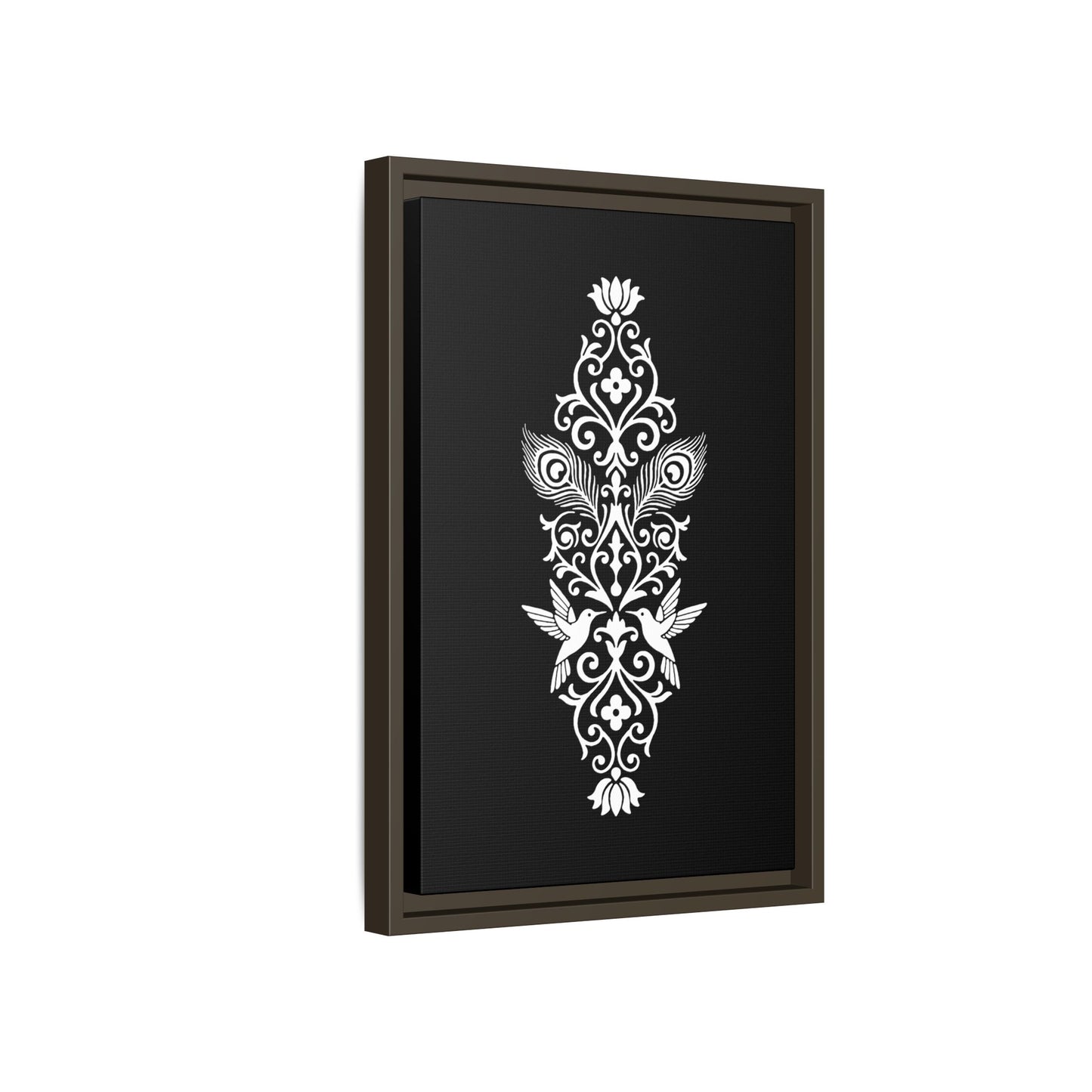 Hummingbird Soulmates - Framed Canvas