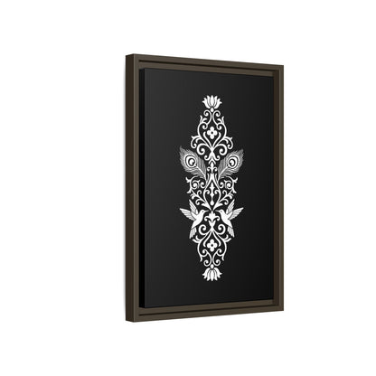Hummingbird Soulmates - Framed Canvas