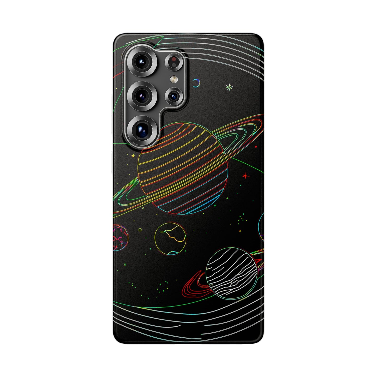 Galaxy-Inspired Flexi Cases, Vibrant Phone Covers, Space-Themed Accessories, Cosmic Gifts for Astronomers, Unique Phone Protectors