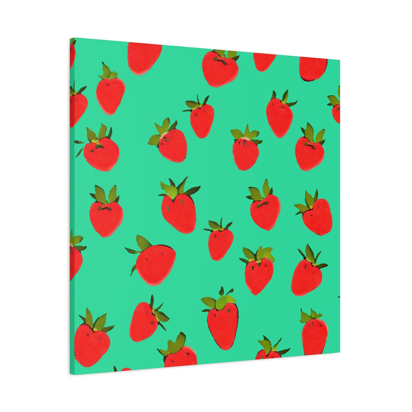 Strawberry Pattern - Canvas