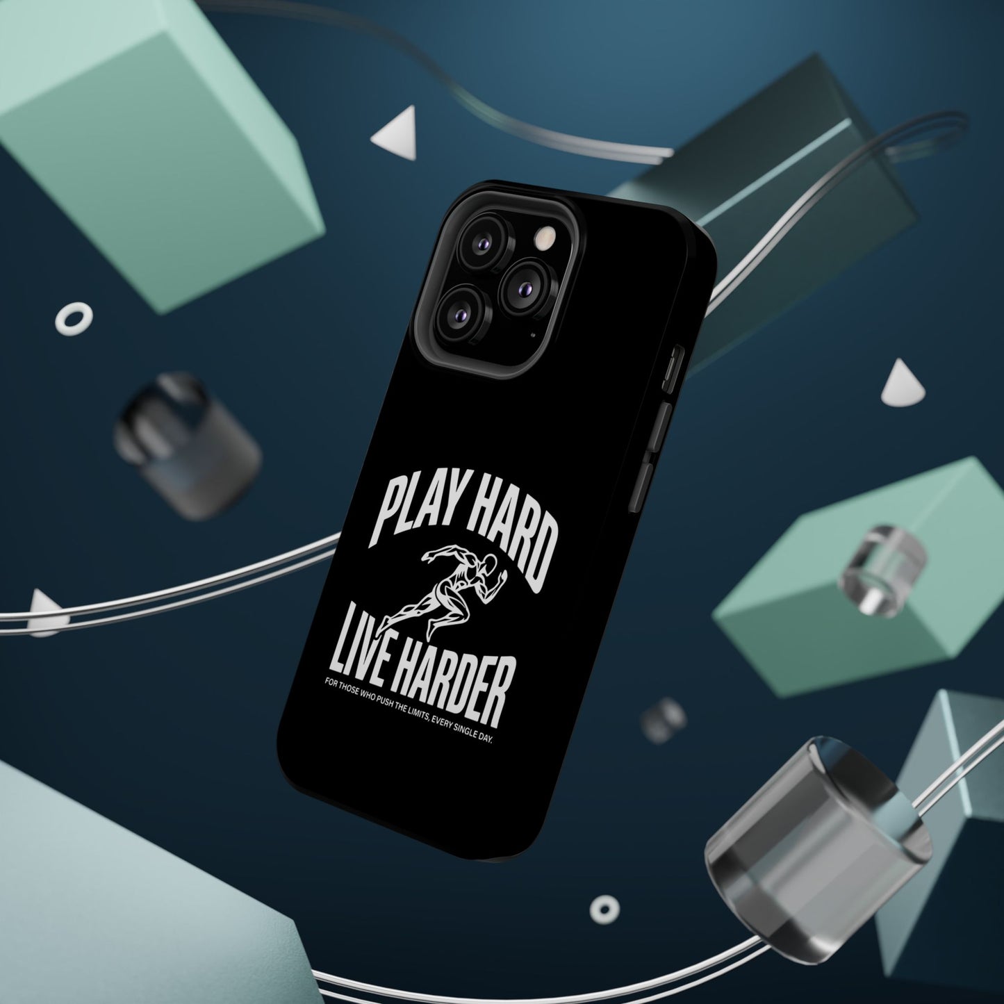 Play Hard / Live Harder - Magnetic Phone Case