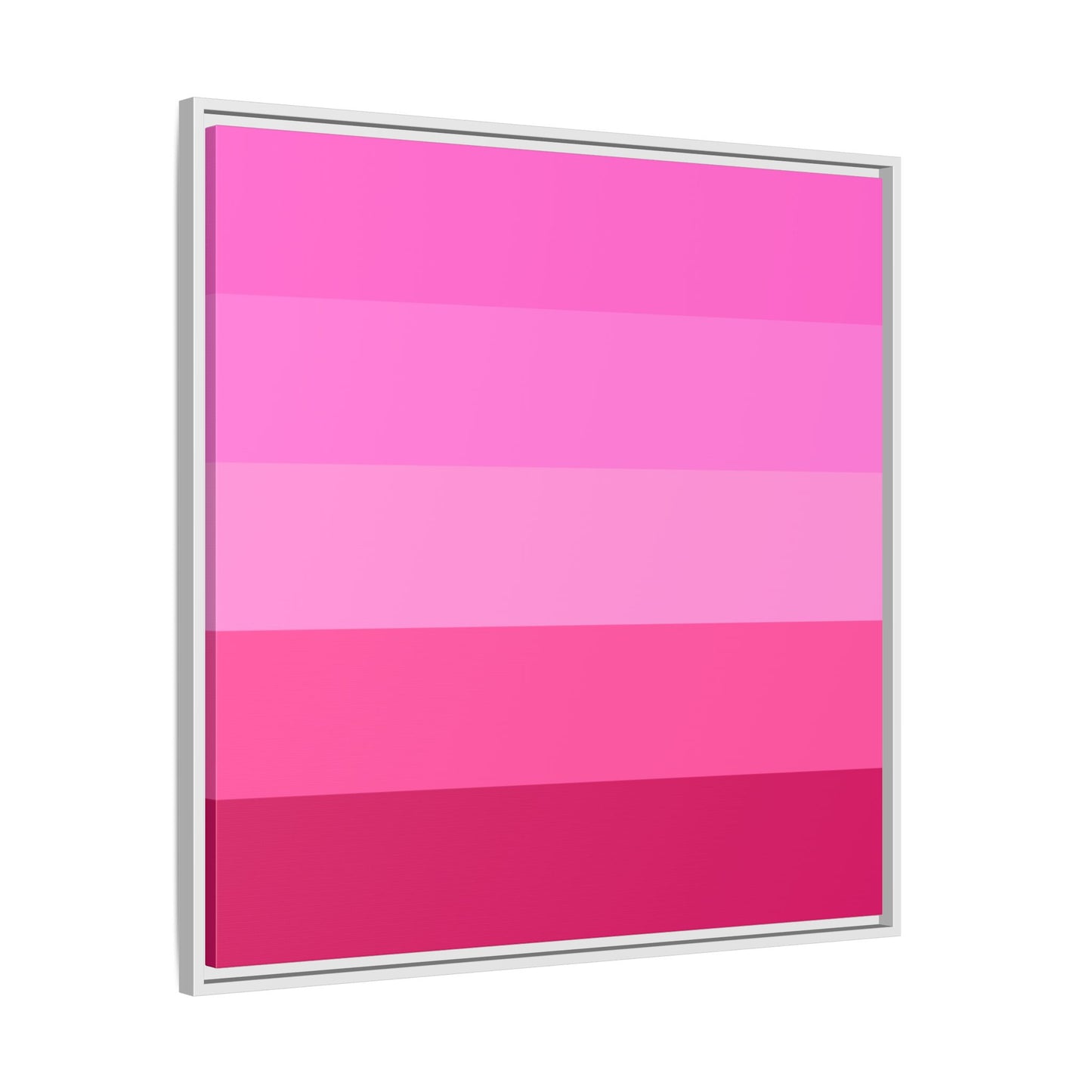 Valentine Rose Colors - Framed Canvas