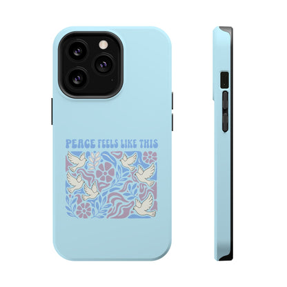 Peace Tells Like This - Magnetic Phone Case