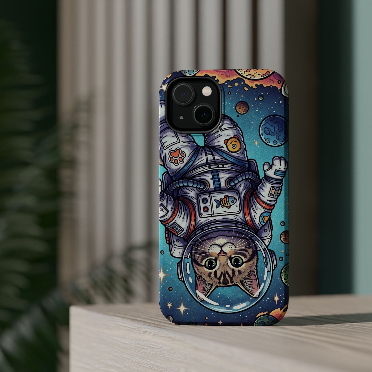 Astronaut Cat - Magnetic Phone Case