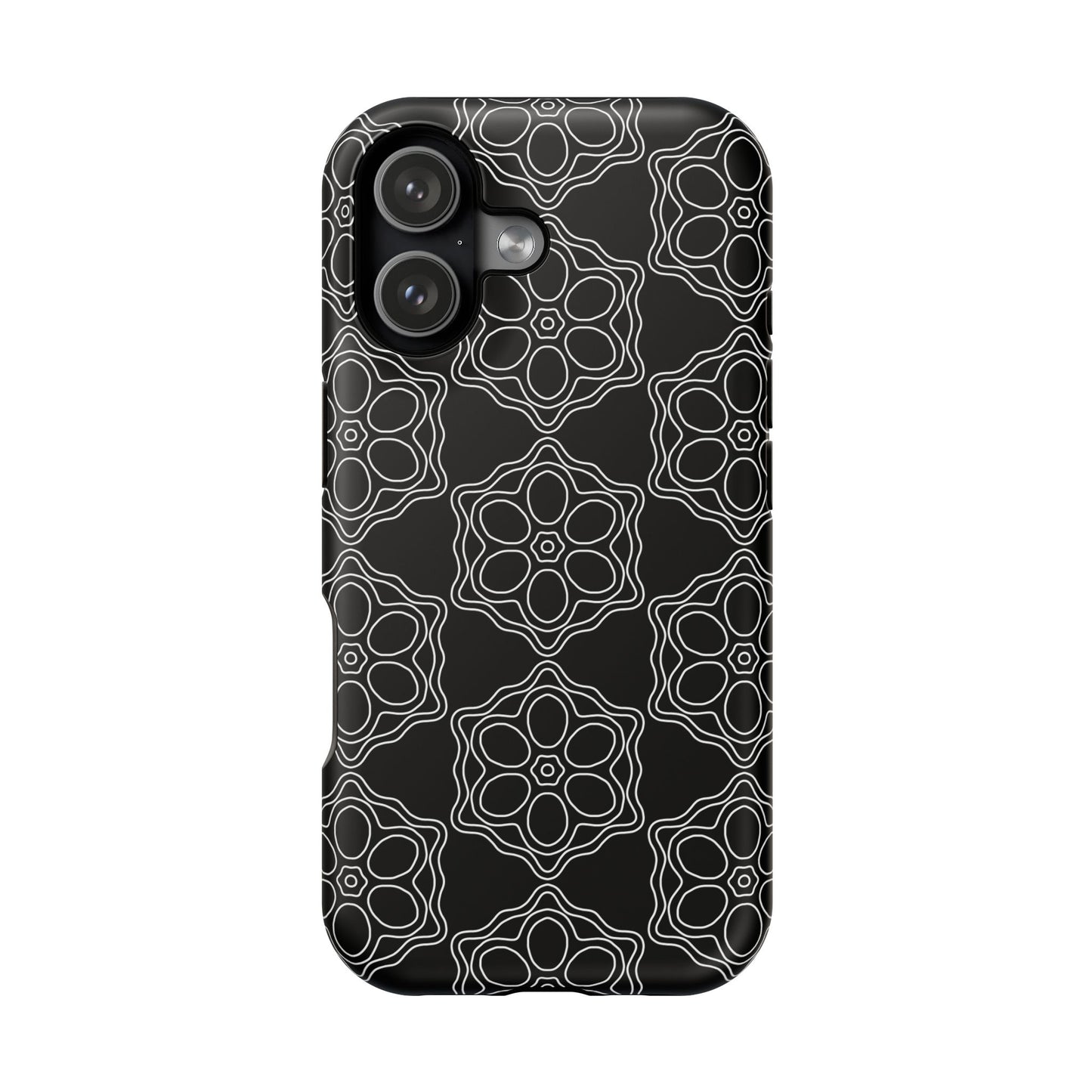 Geometric Sacred Flower - Magnetic Phone Case