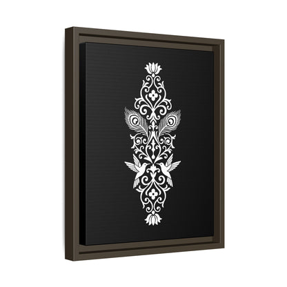Hummingbird Soulmates - Framed Canvas