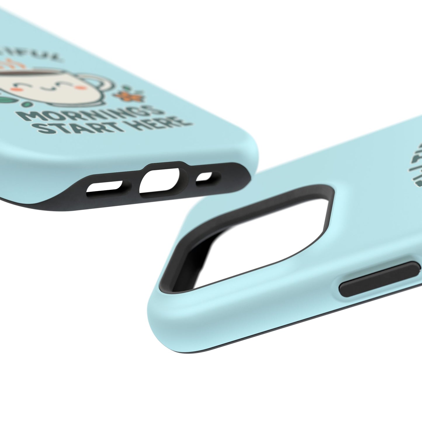 Brew-tiful Mornings Start Here - Magnetic Phone Case