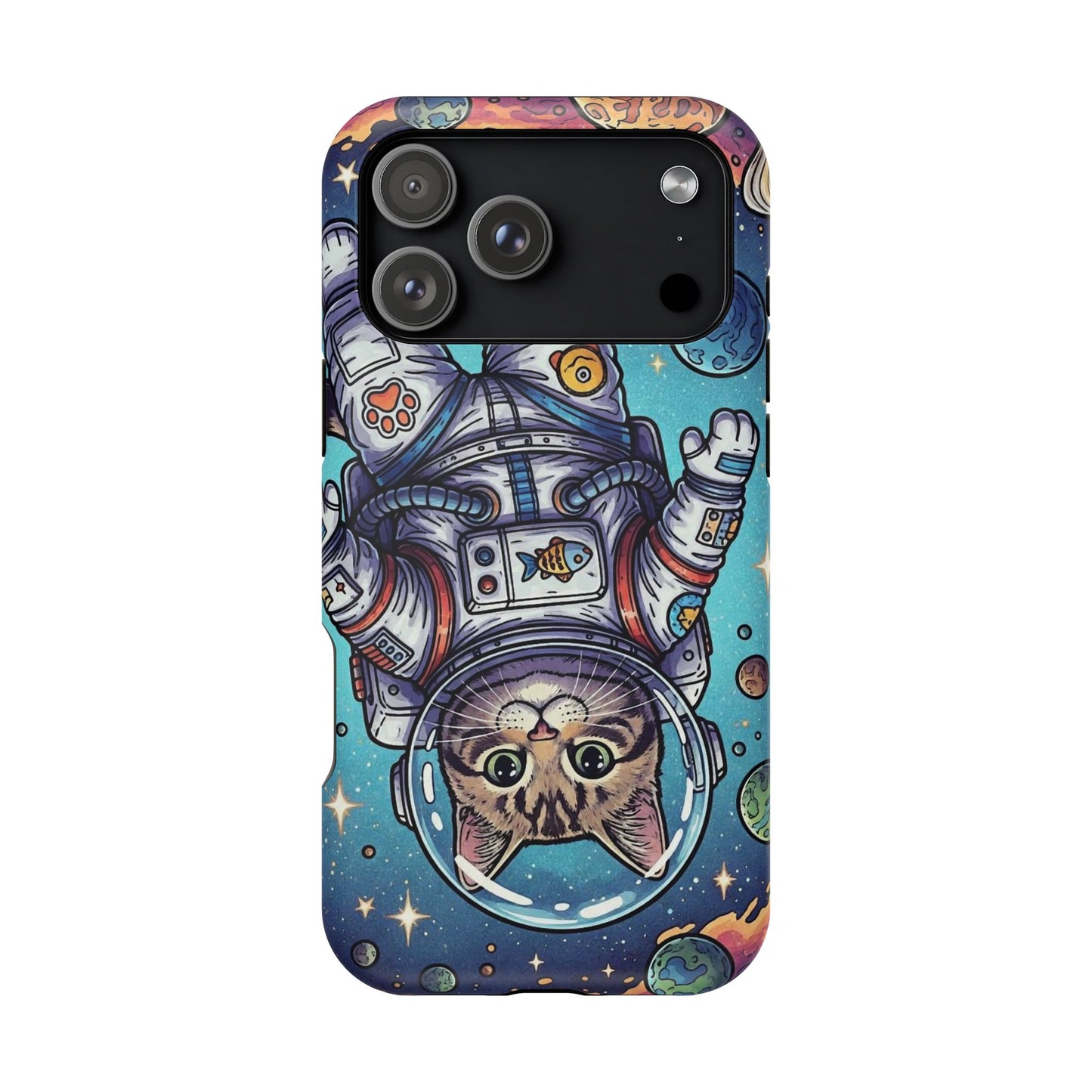 Astronaut Cat - Magnetic Phone Case