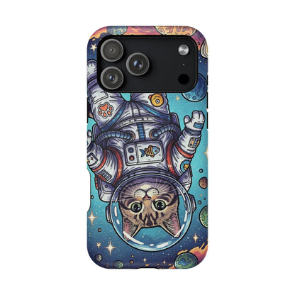 Astronaut Cat - Magnetic Phone Case