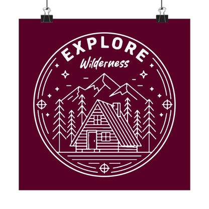Explore Wilderness - Poster