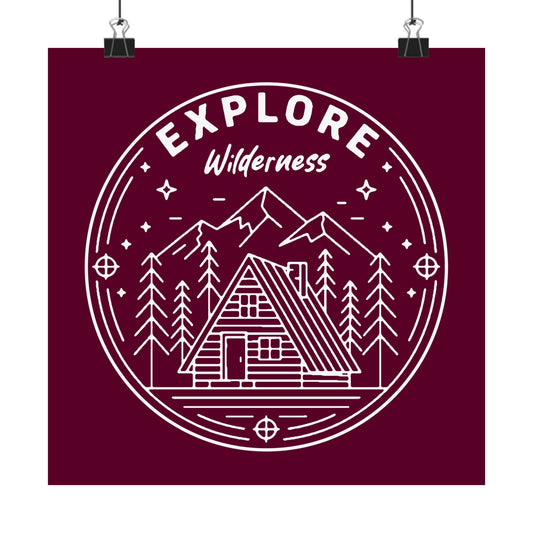 Explore Wilderness - Poster