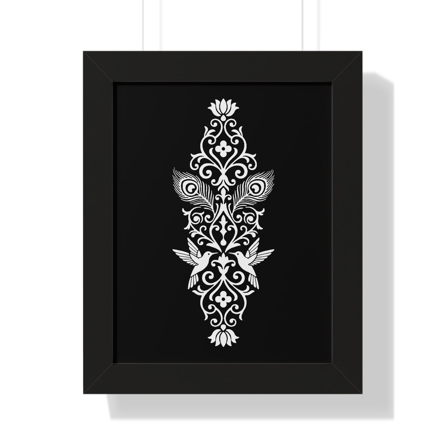 Hummingbird Soulmates - Framed Poster