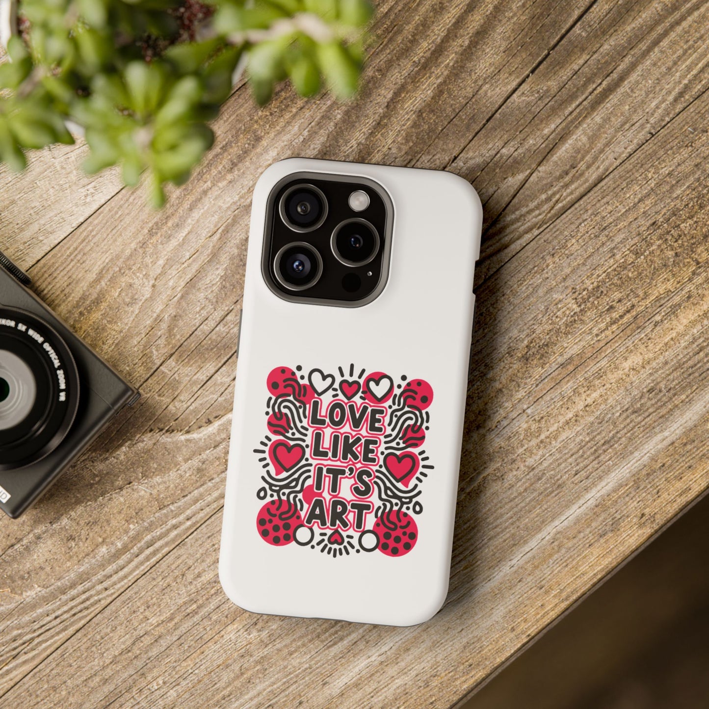 Love Like It's Art - Magnetic Phone Case