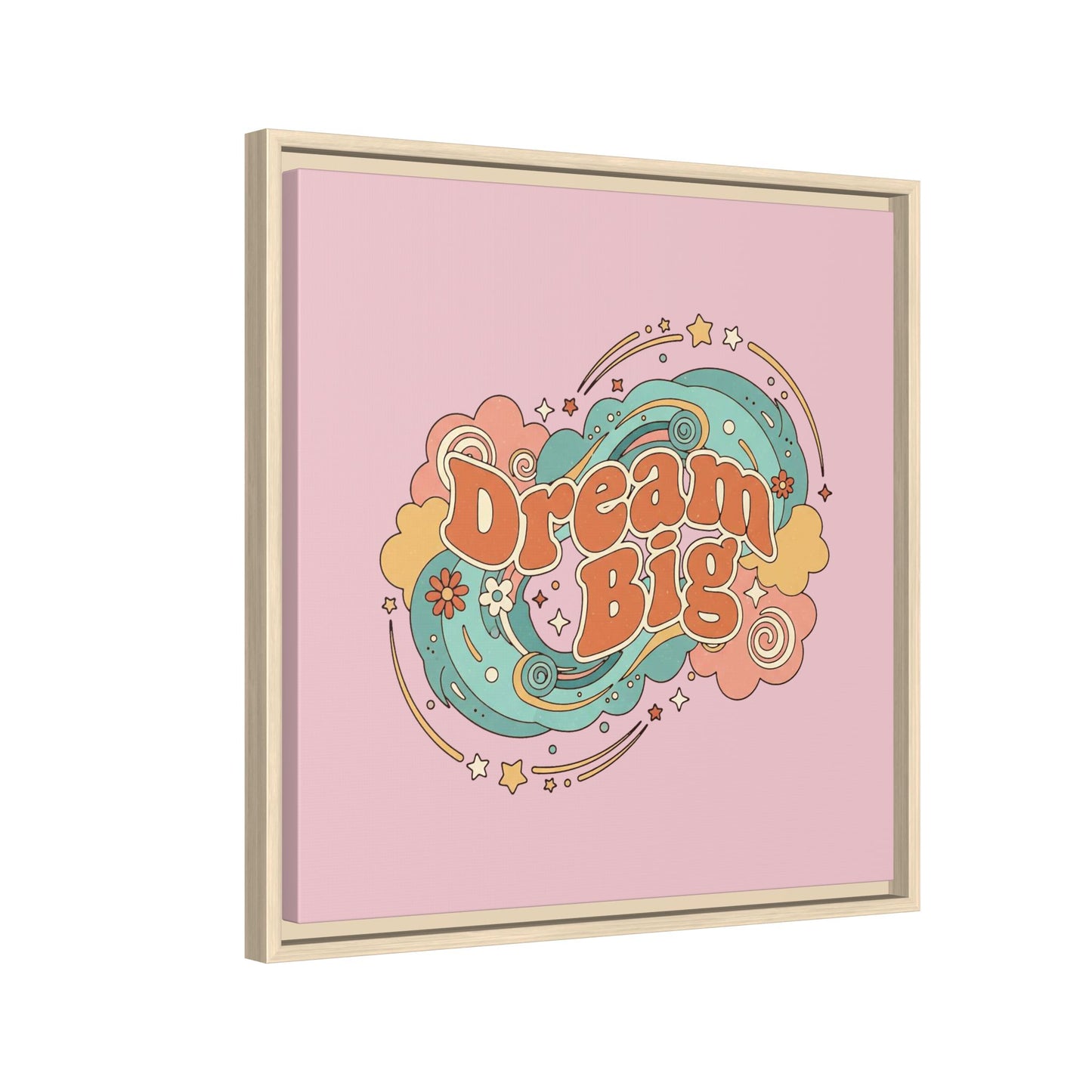 Dream Big - Framed Canvas