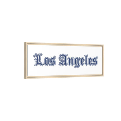 Los Angeles - Framed Canvas
