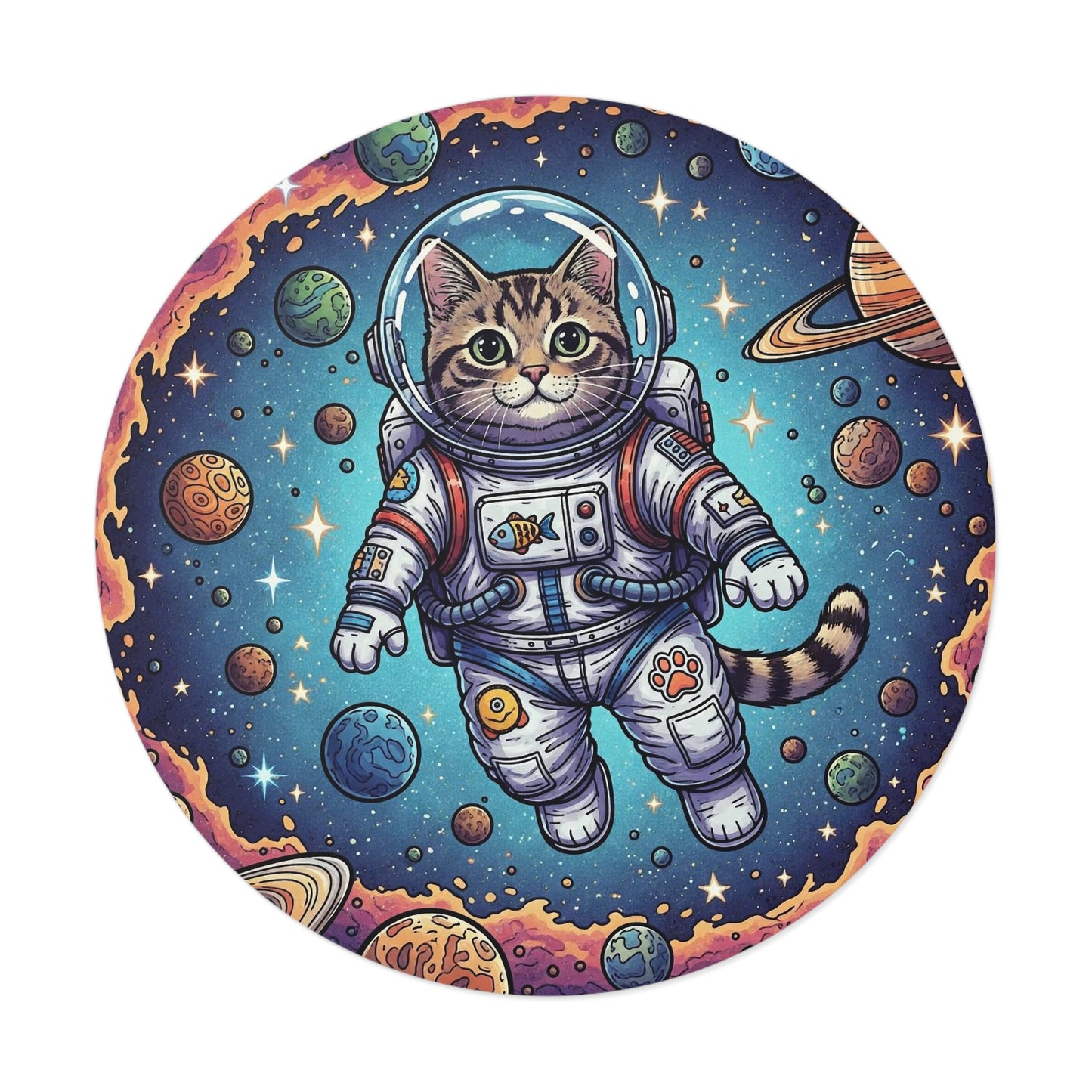 Astronaut Cat - Sticker