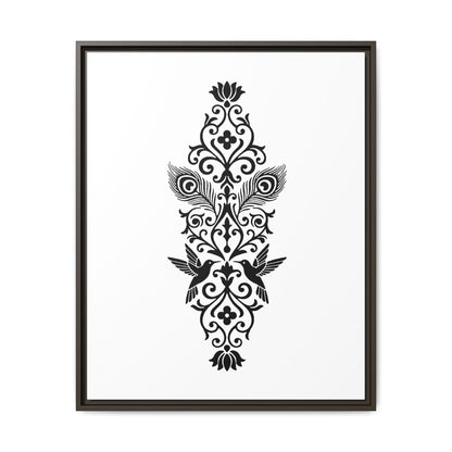 Hummingbird Soulmates - Framed Canvas